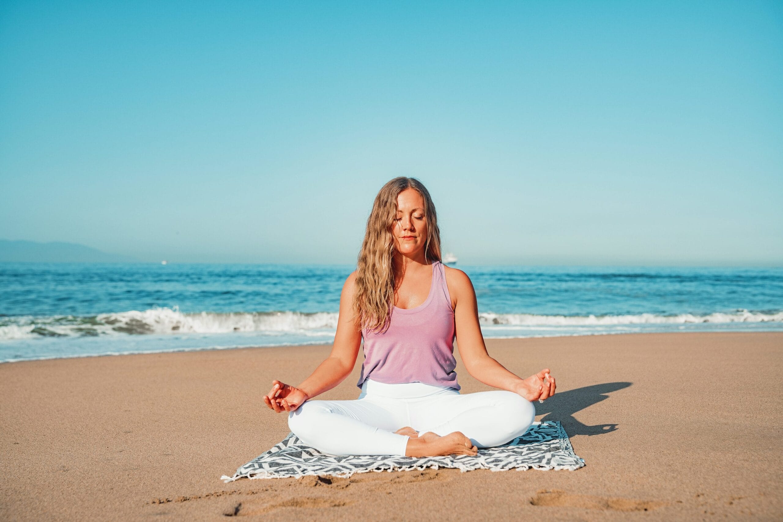 Tranquil meditation scene reflecting the calm spirit of a rejuvenating Holiday at Maldives